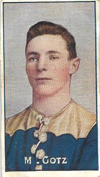 1907-08 Sniders and Abrahams Australian Footballers - Victorian League Players Series D #NNO Martin Gotz Front
